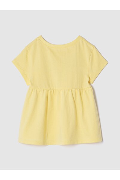 GAP Kız Bebek Sarı Babydoll Tunik Üst