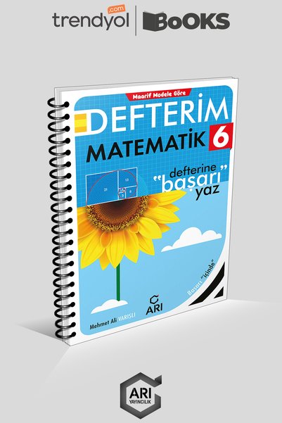 Arı Yayıncılık 6. Sınıf Matematik Defterim *Güncel Baskı