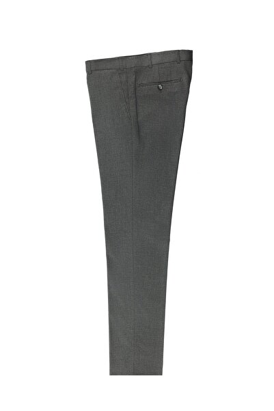 Kiğılı Classic Patterned Wool Slim Fit Fabric Trousers