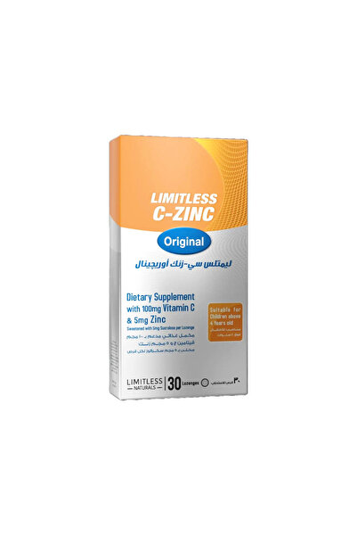 the andersons LIMITLESS C-ZINC ORIGINAL 30 LOZENGES