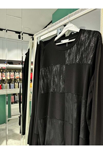 MERAM BUTİK Clemence Skirt Suit - Black - 50