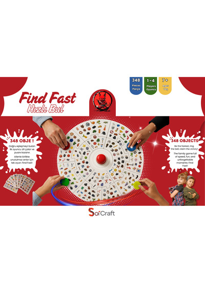 Soi Craft ابحث عن لعبة Fast Find Box وجمع انتباهك وتنشط عواضيك الذهنية!