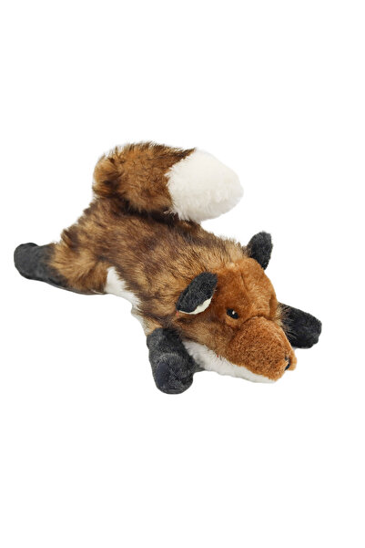 Genel Markalar Koş Getir Sesli Peluş Tilki Köpek Oyuncağı 35 Cm