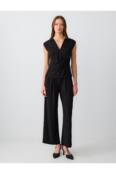 Jimmy Key Black Blouse