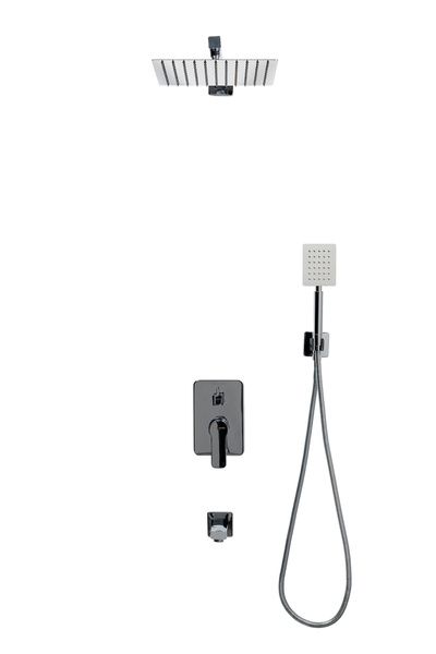 Pierre Cardin Ankastre Kare Duş Seti – Yağmur Başlıklı Duş Sistemi