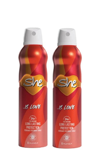She Kadın Deodorant Love 150 ml X 2 Adet