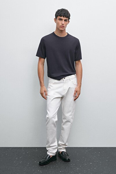 Massimo Dutti Pamuklu kısa kollu t-shirt