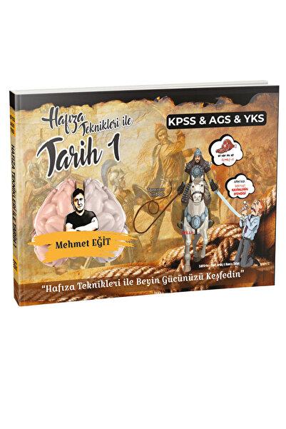 Eğit Akademi 2026 MEB AGS Kpss Tyt Ayt Hafıza Teknikleri ile Tarih 1 Mehmet Eğit Akdemi
