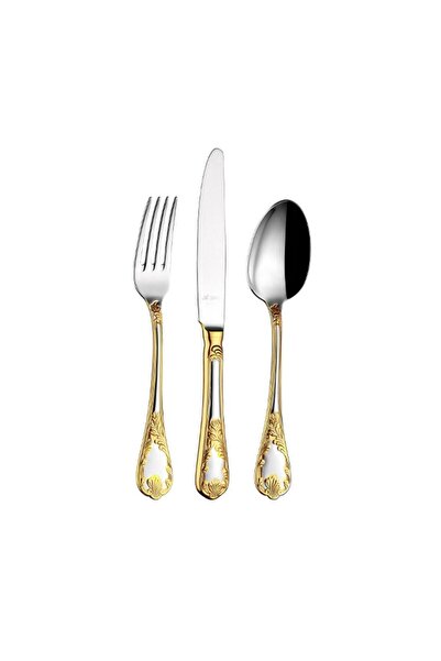 Aryıldız Pera Antik Seri Plus Çatal Kaşık Bıçak 89 Parça