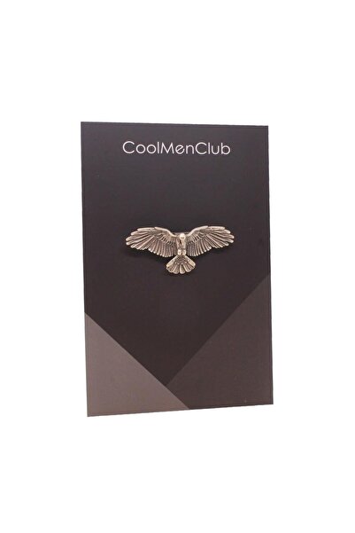 COOLMENCLUB Kartal Figürlü Yaka Broşu