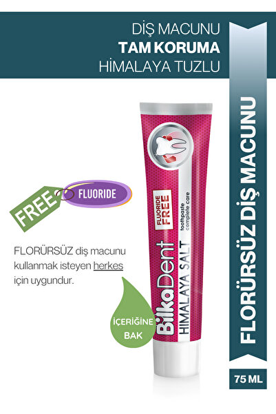Bilka Collection Bilkadent Florürsüz Diş Macunu Himalaya Tuzu – Doğal Beyazla...