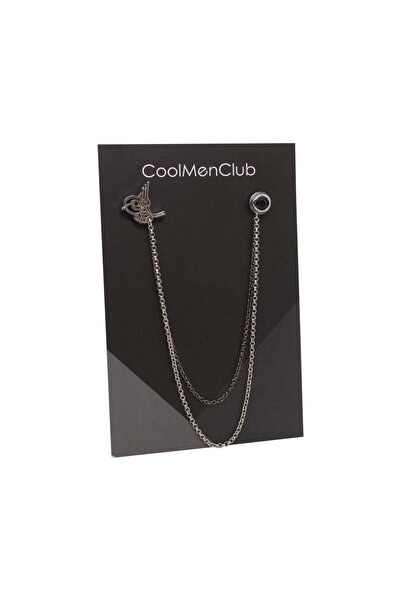 COOLMENCLUB Osmanlı Tuğrası Ceket Yaka İğnesi