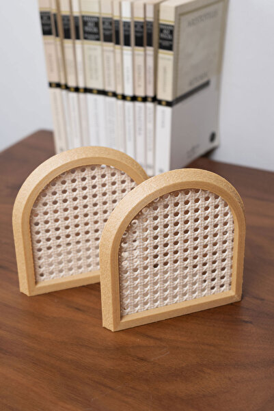 Alwen HAZERAN | KİTAP TUTUCU | Kitaplık Dekorasyon | 2'li Set | 12,5x13x7 cm