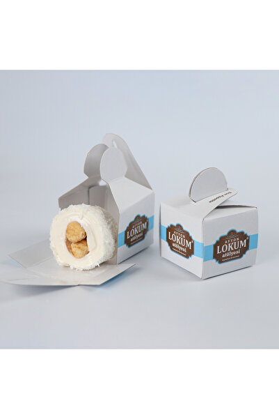 Lokum Atölyesi Sultan Fındıklı Sarma Lokum 250g (10 Adet Tekli Kutu İçerisinde)