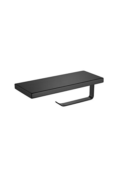 Fontana Fj-10503 Matte Black Toilet Paper Holder