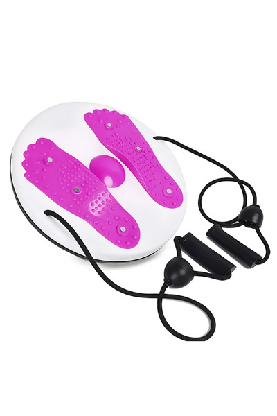 Arfseb Twister Masajlı Denge Tahtası -Spor ve Egzersizi Aleti- Pembe