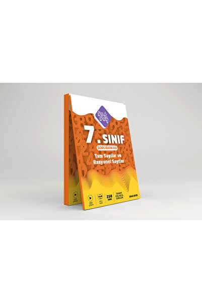 YOK YOK YAYINLARI 7.sınıf Matematik Soru Bankası Tam Set 3 Fasikül