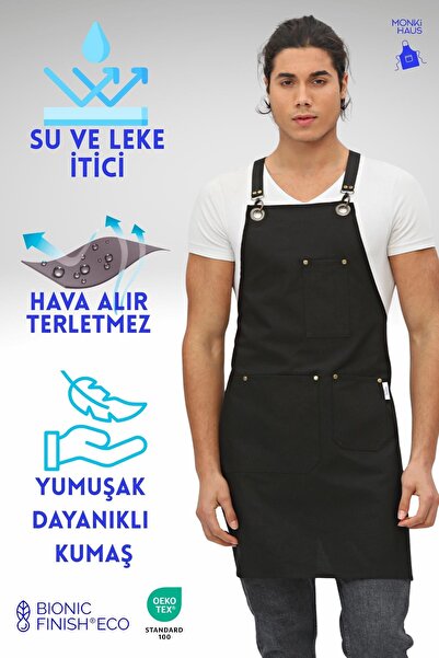Monki Haus Cafe, Barista, Kuaför, Mutfak, Chef, Şef, Ressam Ve Çiçekçi Önlükl...