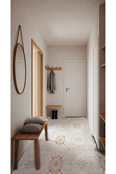 senavia farkınızı yansıtın K-1 Karo Folyo Kendinden Yapışkanlı Zemin Fayans Banyo Duvar Kaplama Suya Dayanıklı 30x30CM