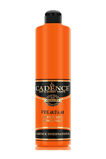 Cadence Boya Turuncu Akrilik Boya -(Ham Yüzeyler İçin) Cadence Premium Akrili...
