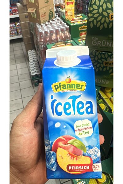 Pfanner - Ice tea 0.75 L (3 ADET) Karpuz + Şeftali + Limon + Frenk İnciri