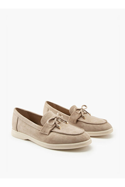 Flora Bella by Shoexpress Bow Accent Slip-On Loafers