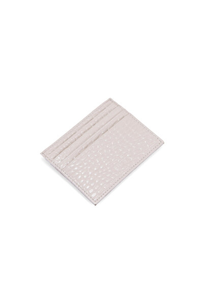 Desa Γυναικεία δερμάτινη θήκη για κάρτες Addys White