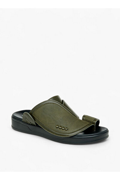 LBL by Shoexpress صندل عربي منسوج سهل الارتداء مع حلقة لأصابع القدم