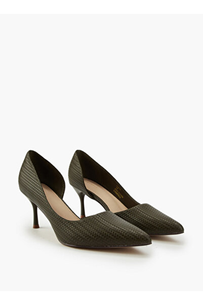 Flora Bella by Shoexpress حذاء دورسيه المزخرف بكعب ستيليتو