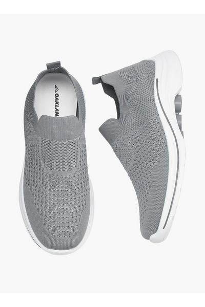 Oaklan by Shoexpress Textured Slip-On Sports Shoes with Pull Tab