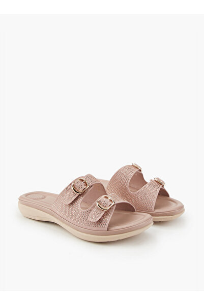 Flora Bella by Shoexpress صندل سهل الارتداء مزين بإبزيم