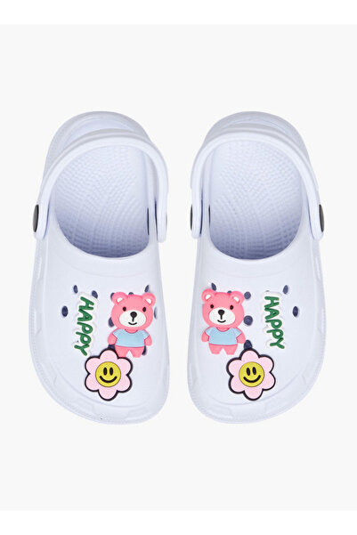 Flora Bella by Shoexpress قباقيب Happy Bear Accent مع حزام خلفي