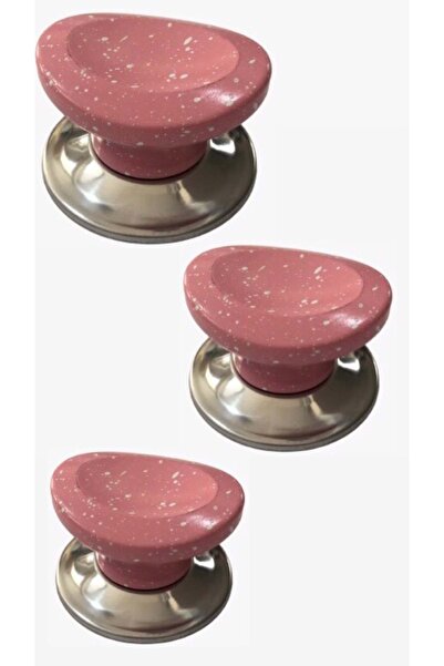 Doğuş Mutfak 3 Pieces Pot Pan Top Pink