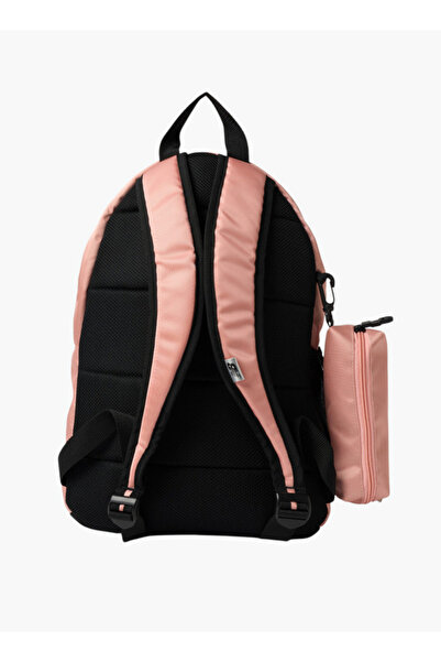 New Balance Logo Print Backpack with Pencil Case