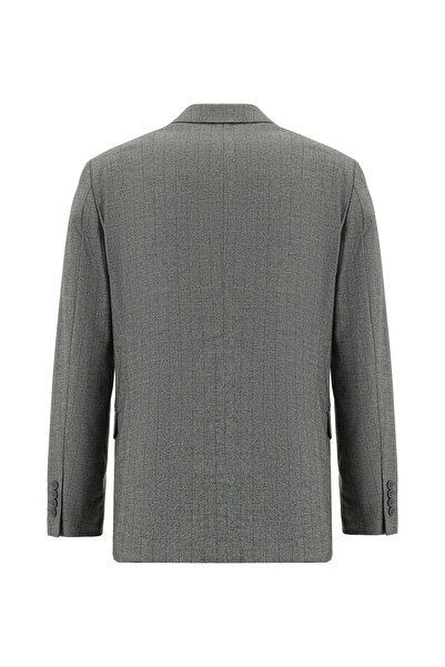 Kiğılı Regular Fit Çizgili Kruvaze Takım Elbise