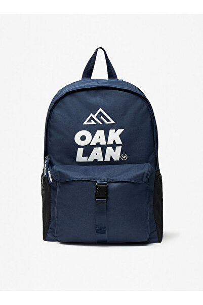 Oaklan by Shoexpress حقيبة ظهر مطبوعة بأشرطة قابلة للتعديل - 42x15x30 سم