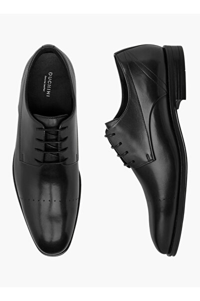 Duchini حذاء ديربي سادة برباط للرجال