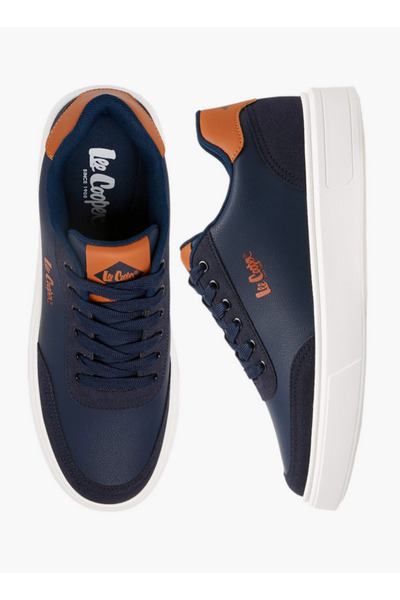 Lee Cooper أحذية رياضية رجالية صلبة بأربطة