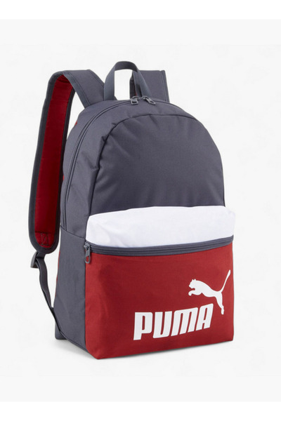 Puma حقيبة ظهر رجالية بألوان متعددة مع أحزمة قابلة للتعديل وسحاب للإغلاق - 15...