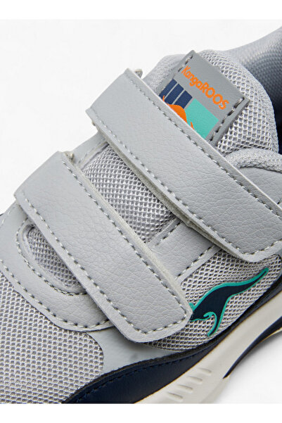 Kangaroos Boys' Panelled Sports Shoes with Hook and Loop Closure