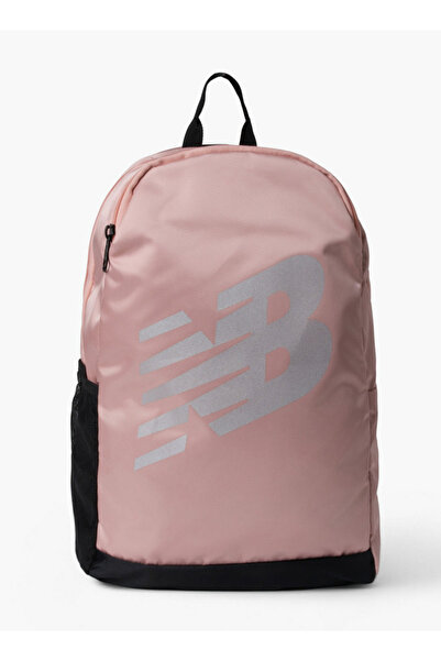 New Balance Logo Print School Backpack with Adjustable Straps - 17x31x45 cm
