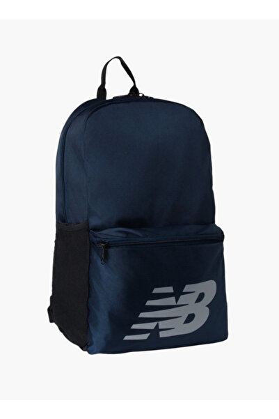 New Balance Logo Print School Backpack with Adjustable Shoulder Straps - 14x31x45 cm