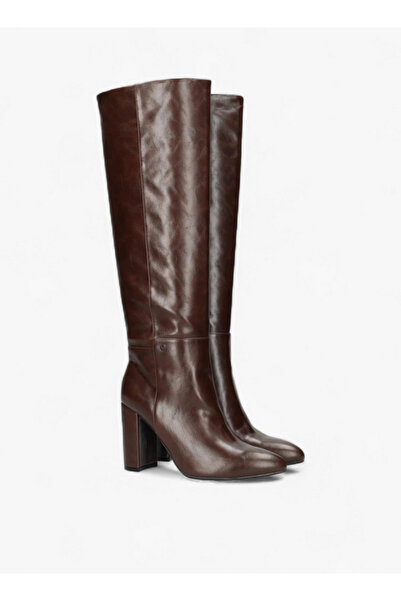 MEXX حذاء ذو ​​رقبة عالية وكعب سميك