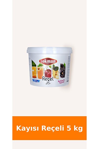 Lokman Kayısı Reçeli Kova 5 kg - Kahvaltılık, Doğal Lezzet