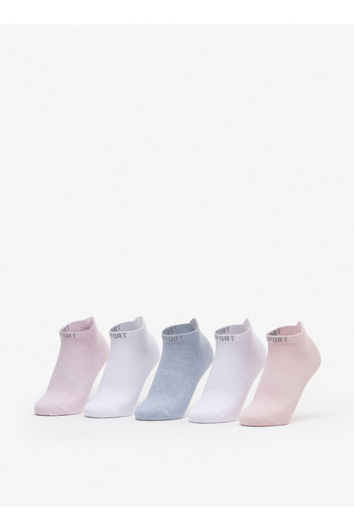 GLOO جوارب مطبوعة بطول الكاحل - مجموعة من 5 قطع