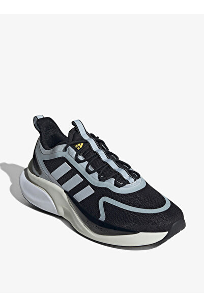 adidas Men's Sneaker Black - White Ig3583 Alphabounce