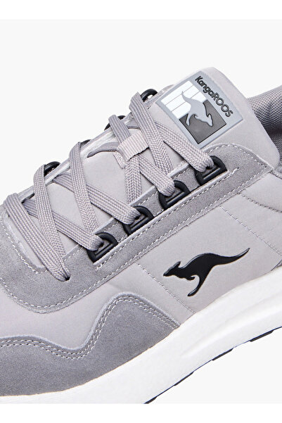 Kangaroos Men's Panelled Sports Shoes with Lace-Up Closure