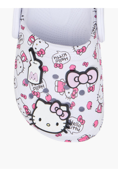Hello Kitty Print Clogs with Backstrap