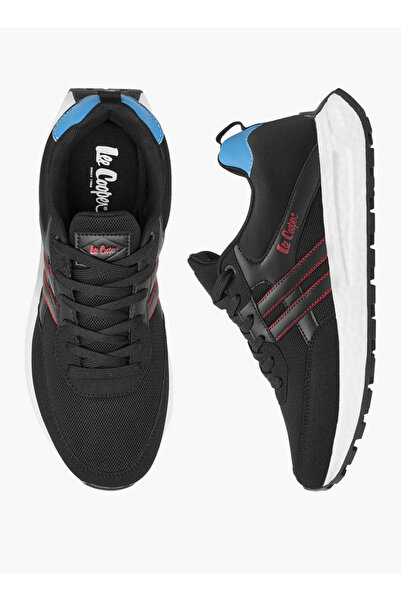 Lee Cooper Mens' Panelled Lace-Up Sneakers