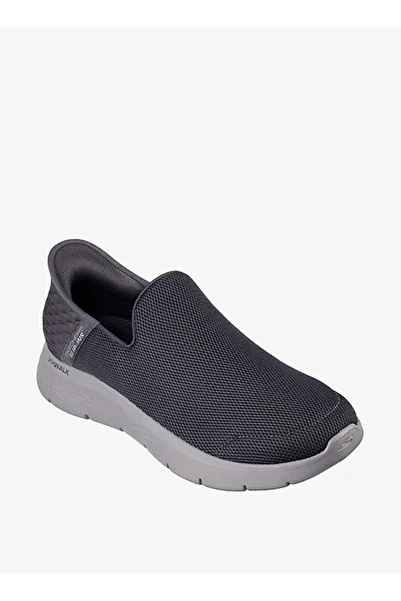SKECHERS Go Walk Flex - Slip-ins Men's Gray Walking Shoes216491 Dkgy
